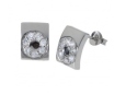 Серьги, серебро 925, циркон 004 01 21sk-00201 2010 г инфо 10038y.