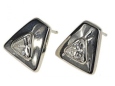 Серьги, серебро 925, циркон 001 01 21-00189 2010 г инфо 10119y.