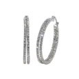 Серьги, серебро 925, кристалл Сваровски 005 01 21-03331 2010 г инфо 10224y.