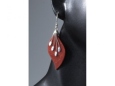 Серьги, серебро 925, коралл 001 01 21-01589 2010 г инфо 10227y.