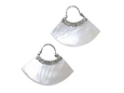 Серьги, серебро 925, перламутр 010 01 21-02325 2010 г инфо 10270y.