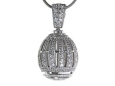 Подвеска, серебро 925, циркон 001 05 21-01156 2010 г инфо 10371y.