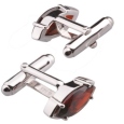 Запонки из серебра с гранатами Happy Garnets 0652 2010 г инфо 13007o.